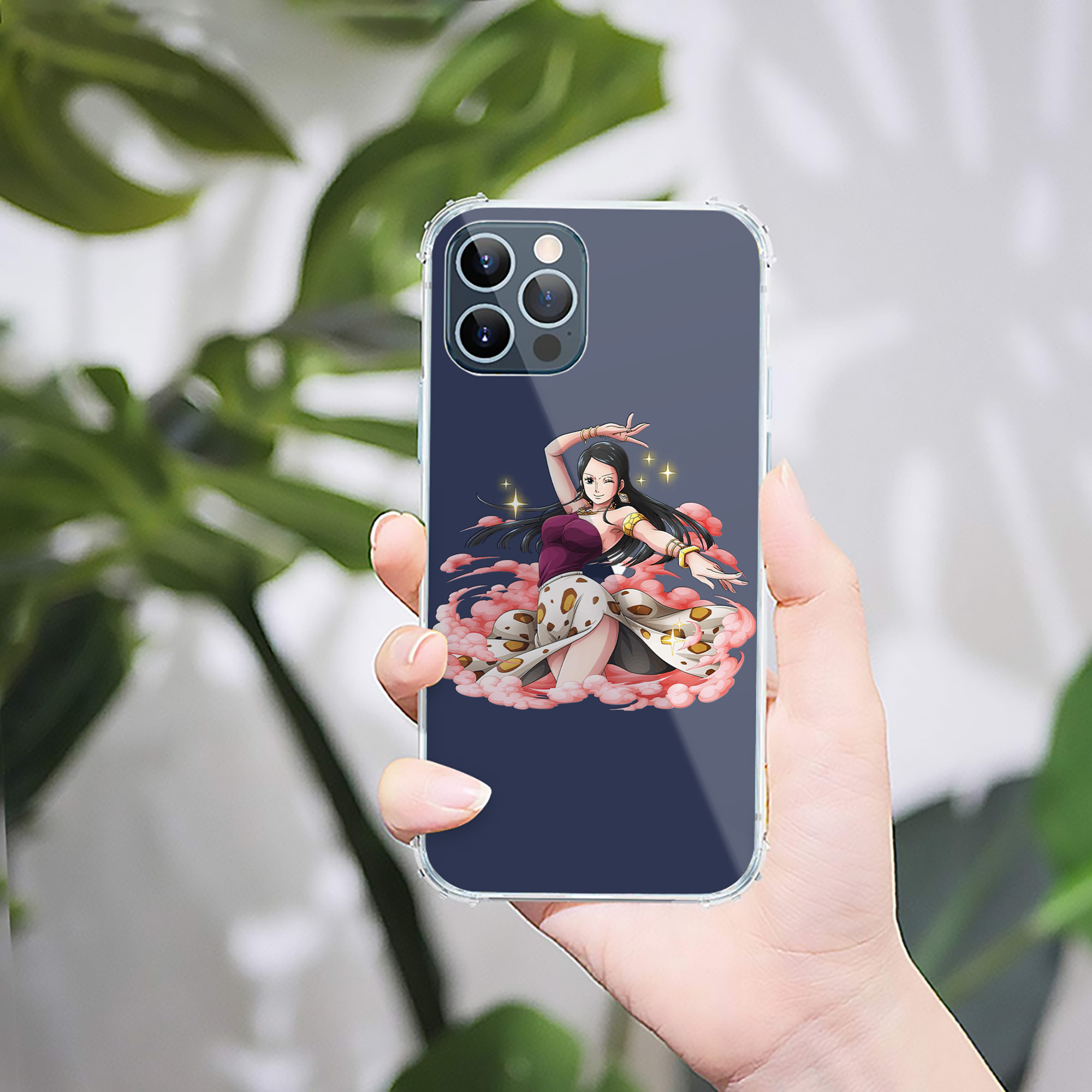 （画像用） ワンピース ニコ・ロビン ONE PIECE Nico Robin 【iPhone 12シリーズ対応】透明スマホケース（クリアソフトケース）